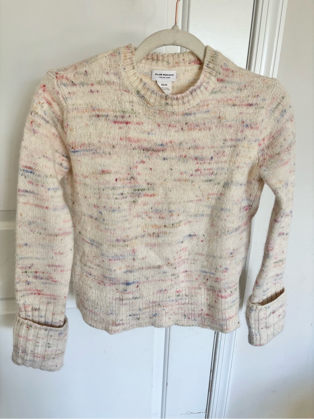 Club Monaco Donegal Cropped Sweater